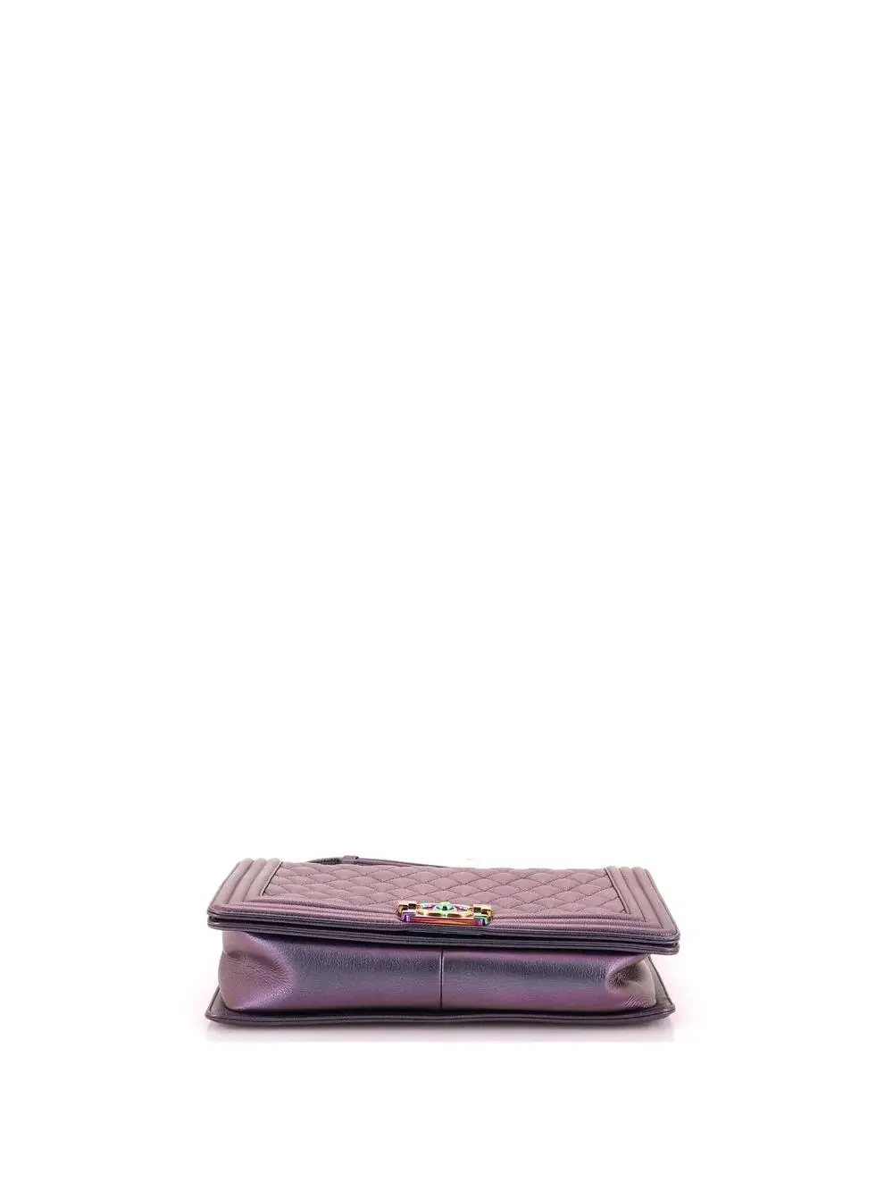 Chanel Boy Flap Bag Quilted Iridescent #303883C40B